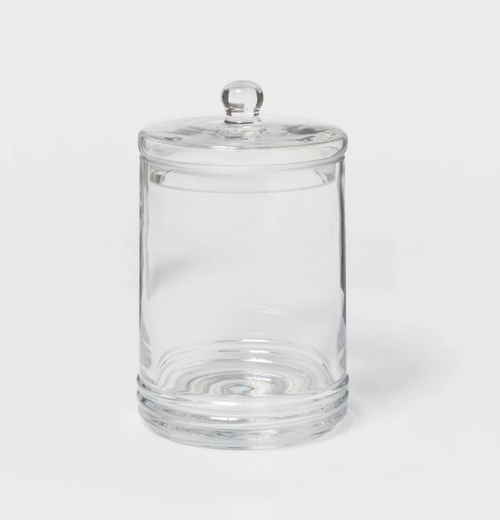 STORi 3-Pack Qtip and Cotton Ball Holders