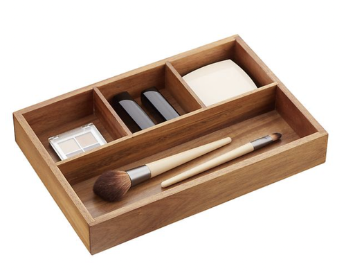 Rowan 4-Section Acacia Drawer Organizer