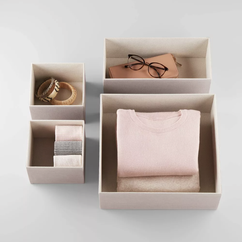 6 Pack Sock Underwear Drawer Organizer Dividers