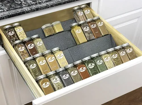 Spice Drawer Rack