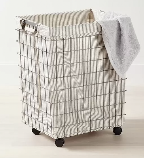Cotton Laundry Basket