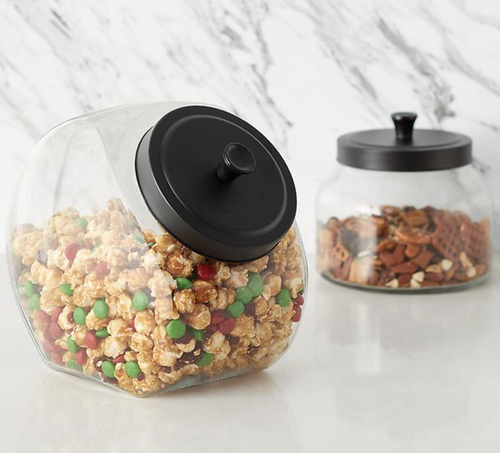 128oz Glass Penny Jar with Metal Lid – Threshold