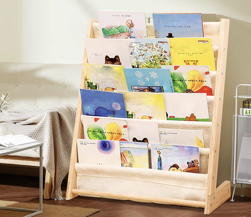 6 Tier Book Storage
