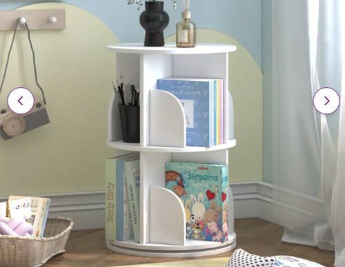 Rotating Book Shelf